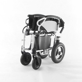 Cadeira de rodas Power Assist com estrutura de alumínio