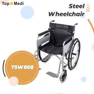 Cadeira de rodas TopMedi Steel TSW808